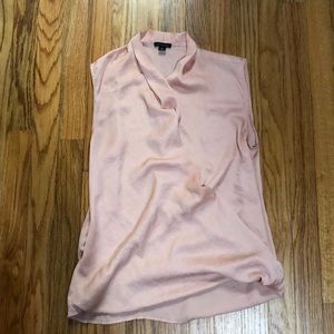 Ann Taylor wrap sleeveless blouse